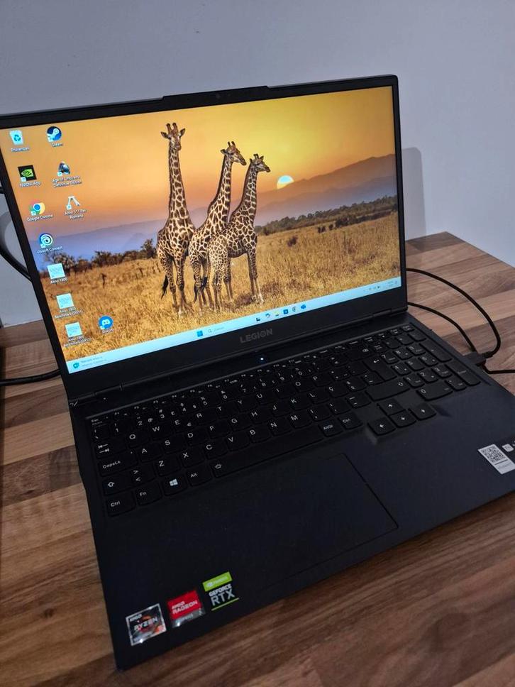 Lenovo Legion 5 RTX 3060 Gaming Laptop - Zo goed als nieuw!, Computers en Software, Windows Laptops, Zo goed als nieuw, 15 inch