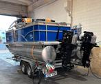 Pontonboot Freya 580 in nieuwstaat, showboot, 50 pk of meer, Overige brandstoffen, Ophalen of Verzenden, Zo goed als nieuw