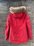Rode gewatteerde winterjas Airforce maat S, Airforce, Ophalen of Verzenden, Maat 36 (S), Gedragen