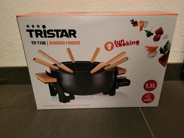 Fondue set Tristar FO-1108, Witgoed en Apparatuur, Gourmetstellen, Nieuw, 4 t/m 7 personen, Ophalen
