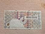 Bankbiljet 100 Nederlandse gulden uil, Postzegels en Munten, Bankbiljetten | Nederland, Ophalen of Verzenden, 100 gulden, Los biljet