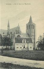 701128007 Wouw RC Kerk en Raadhuis, Verzamelen, Verzenden, Voor 1920, Noord-Brabant