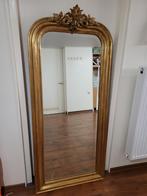 Antieke Spiegel met Gouden Frame, Antiek en Kunst, Ophalen, Overige vormen, 50 tot 100 cm, 150 tot 200 cm