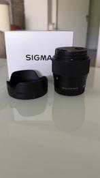 Sigma 56mm f/1.4 Contemporary DC DN (Sony E-mount), Audio, Tv en Foto, Fotografie | Lenzen en Objectieven, Ophalen, Zo goed als nieuw