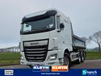 DAF XF 530 8x4 faw steel tipper, Auto's, Automaat, Euro 6, Wit, Bedrijf
