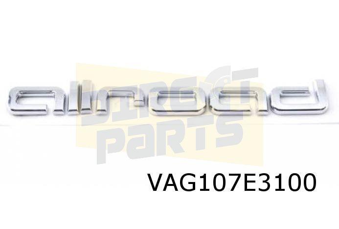Audi embleem logo "all road" achterzijde Origineel! 8K985373, Auto-onderdelen, Carrosserie en Plaatwerk, Audi, Nieuw, Verzenden