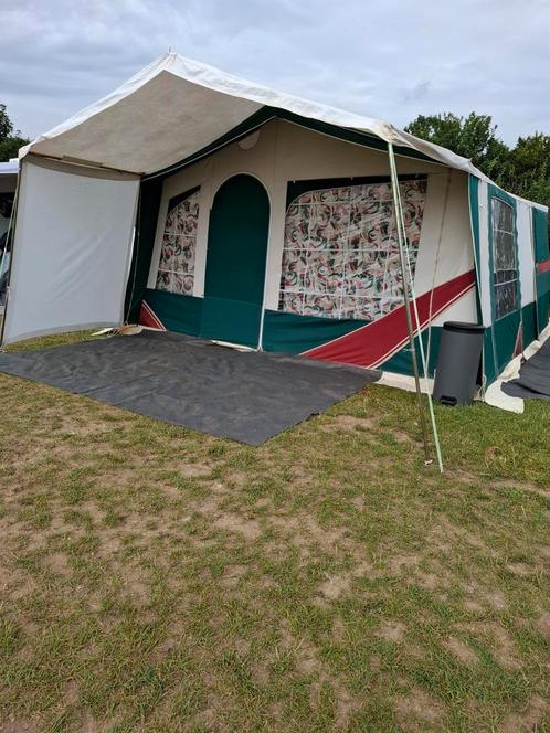 Jamet vouwwagen type Louisiana 6 pers incl fietsendrager, Caravans en Kamperen, Vouwwagens, Ophalen