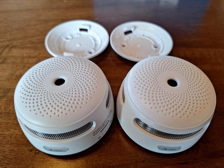 Xsense XS01 Rookmelders - Set van 2, Doe-het-zelf en Verbouw, Alarmsystemen, Gebruikt, Detector, Sensor of Melder, Rook, Draadloos