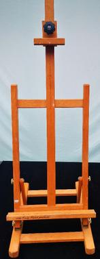 Tafelezel Verstelbaar H-model beukenhout ezel schilderen, Ophalen of Verzenden, Zo goed als nieuw, Ezel