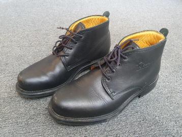 Panama Jack zwarte hoge leren veterboots mt 42 ZGAN beschikbaar voor biedingen