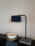 Gebruikte Tafellamp met natuursteen- 51cm hoog, voet 20x20cm, Huis en Inrichting, Overige materialen, Gebruikt, 50 tot 75 cm, Modern landelijk