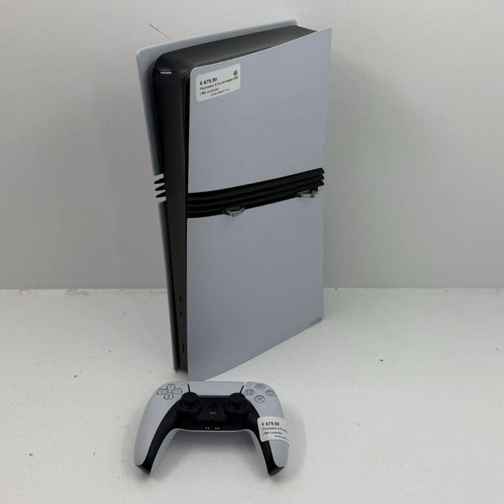 Playstation 5 Pro All Digital 2TB | Met controller, Spelcomputers en Games, Spelcomputers | Sony PlayStation 5, Zo goed als nieuw