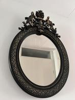 Antieke 19e eeuwse Hollandse spiegel., Ophalen of Verzenden, Rechthoekig, 50 tot 100 cm, Minder dan 100 cm