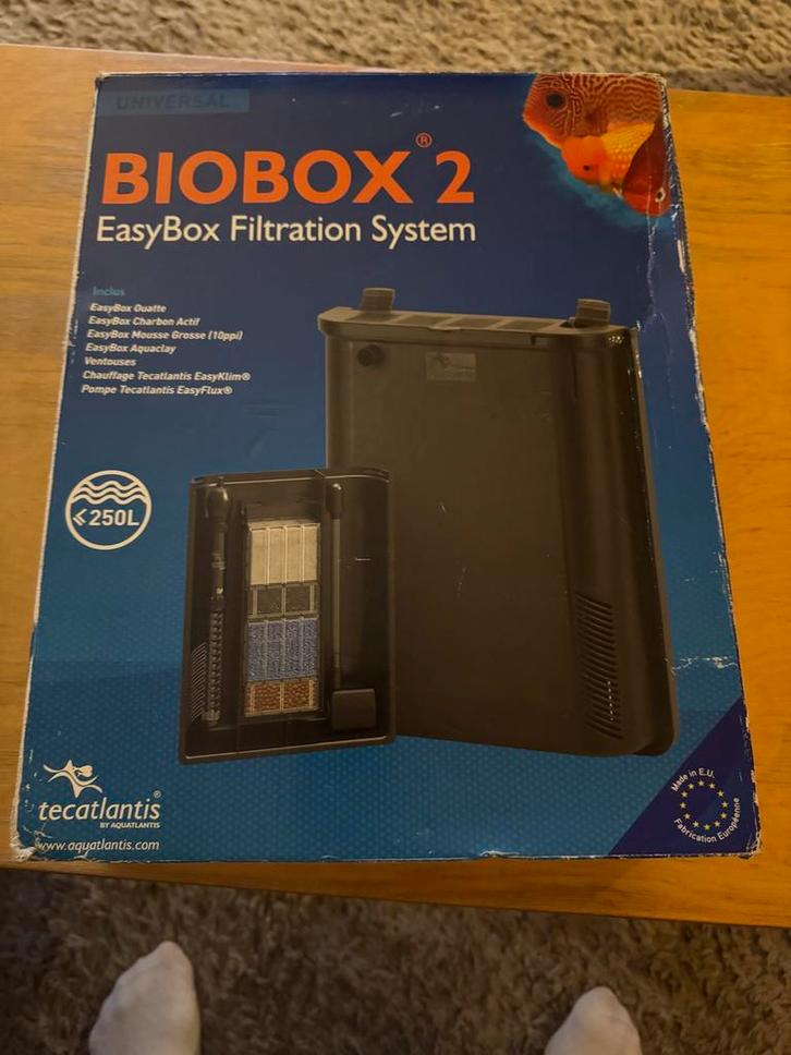 nieuwe Aquatlantis biobox 2 binnen filter, Dieren en Toebehoren, Vissen | Aquaria en Toebehoren, Nieuw, Filter of Co2, Ophalen of Verzenden