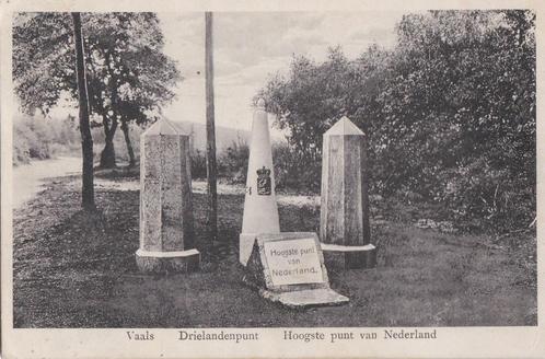 vaals 1931  drielanden punt  tekst/zegel, Verzamelen, Ansichtkaarten | Nederland, Limburg, 1960 tot 1980, Ophalen of Verzenden
