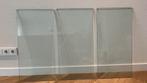 3 glasplaten glas 750x375 10mm dik, Doe-het-zelf en Verbouw, Glas en Ramen, Ophalen, Gebruikt, Glasplaat