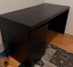 Zwarte Bureau met opbergruimte, Huis en Inrichting, Bureaus, Ophalen of Verzenden, Zo goed als nieuw, Bureau