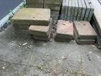 Tegels, 11 stuks, twee formaten, gratis af te halen, Tuin en Terras, Tegels en Klinkers, Ophalen, Gebruikt, Minder dan 5 m², Beton