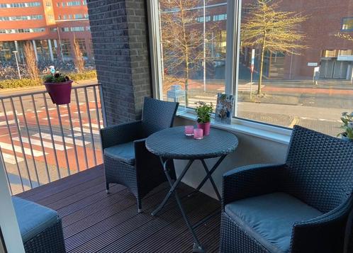 Bistro set, Tuin en Terras, Tuinsets en Loungesets, Zo goed als nieuw, 2 zitplaatsen, Ophalen