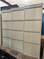 7 stuks metalen hangmappenkasten van 45 B x135 H en 75 D, Ophalen, Minder dan 50 cm, Gebruikt, 100 tot 150 cm