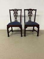 Mooie klassieke eetkamerstoelen van Jeantique, Huis en Inrichting, Stoelen, Ophalen, Hout, Gebruikt, Twee