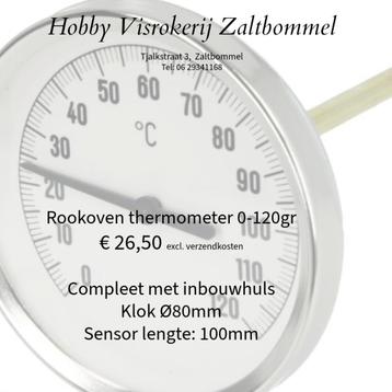 Rookoven thermometer beschikbaar voor biedingen