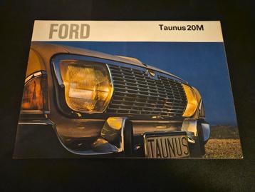 Brochure Ford Taunus 20M 1965 beschikbaar voor biedingen