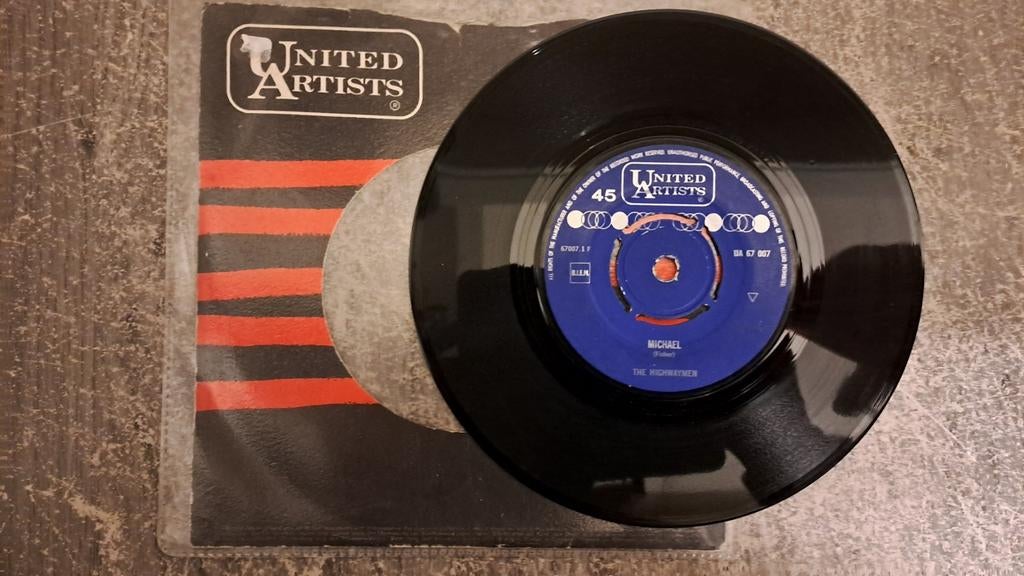 Highwaymen  - Michael, Cd's en Dvd's, Gebruikt, 7 inch, Single, Ophalen of Verzenden