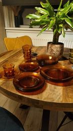 Rookglas servies set, Antiek en Kunst, Ophalen
