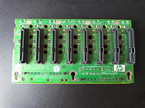 HP SAS/SATA Backplane – 8x 2,5” HDD/SSD Hotswap Dochterbord, Computers en Software, Moederborden, Gebruikt, Overige typen, Overige soorten