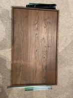 Ikea Komplement Plank uittrekbaar 100x58cm - Donker Hout, Huis en Inrichting, Ophalen, Met plank(en), 100 tot 150 cm, Zo goed als nieuw