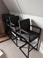 4 barkrukken, Ophalen, Gebruikt, Met voetsteun, 60 tot 90 cm
