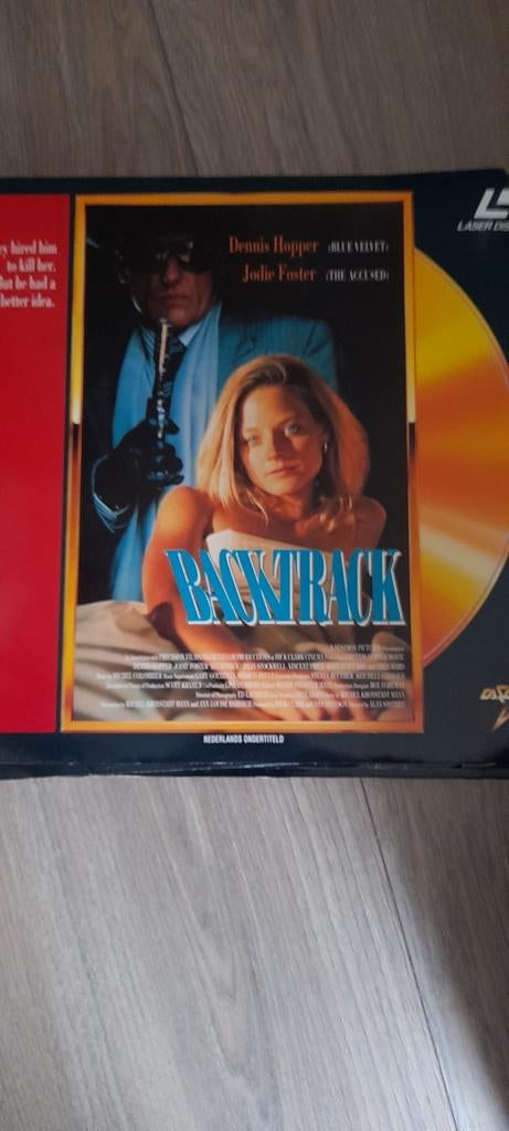 Laserdisc   Backtrack   PAL, Ophalen of Verzenden