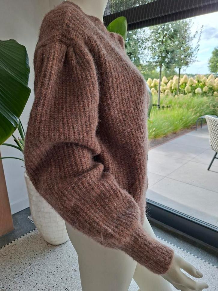 Scotch & Soda Bruin Vest XXL Wijde Mouwen 44, Kleding | Dames, Truien en Vesten, Zo goed als nieuw, Maat 42/44 (L), Bruin, Ophalen of Verzenden