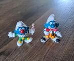 2x clownsmurf, Ophalen of Verzenden, Gebruikt