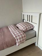 1 persoons ikea bed met elektrische lattenbodem, Ophalen, 90 cm, Eenpersoons, Wit
