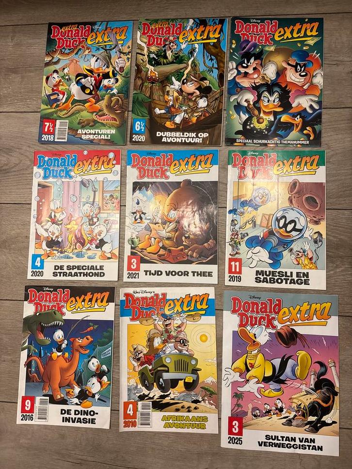 Donald Duck Extra's - Nieuwstaat!, Boeken, Stripboeken, Zo goed als nieuw, Meerdere stripboeken, Ophalen of Verzenden