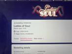Twee tickets Ladies of Soul 4 april 2026, April