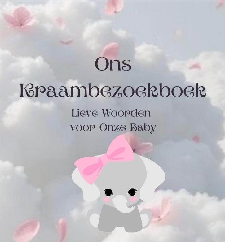 Kraambezoekboek, Kinderen en Baby's, Kraamcadeaus en Geboorteborden, Nieuw, Ophalen of Verzenden