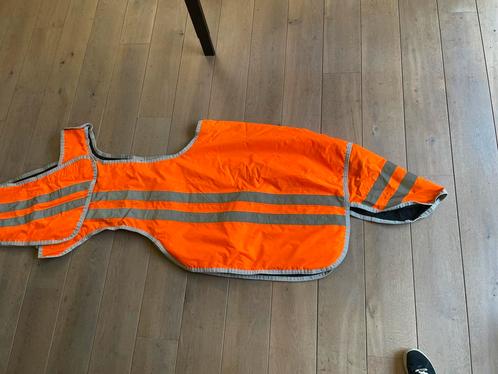 Reflecterende rijdeken gevoerd. Maat 6.3 tot 6,6, Dieren en Toebehoren, Paarden en Pony's | Dekens en Dekjes, Gebruikt, Ophalen of Verzenden