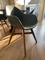6x ikea fanbyn kuipstoelen / eetkamerstoelen, Ophalen, Kunststof, Gebruikt, Grijs