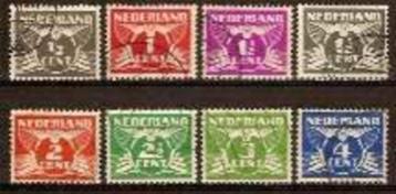 Nederland NVPH nr 169/76 gestempeld Vliegende Duif 1926-35 beschikbaar voor biedingen