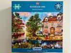 Gibson Puzzel Riverside Inn - 1000 Stukjes, Hobby en Vrije tijd, Denksport en Puzzels, Verzenden, 500 t/m 1500 stukjes, Zo goed als nieuw