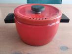 Finel Arabia Finland Kaj Franck emaille pan rood #2, Ophalen of Verzenden, Gebruikt, Overige materialen