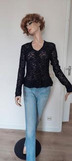 Kanten High vestje mt 40, Maat 38/40 (M), Zwart, Ophalen of Verzenden, Zo goed als nieuw