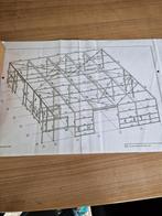 nette staalconstructie 35x25 m, Zakelijke goederen, 875 m², Opslag of Loods, Koop