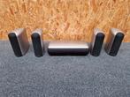 Audica CS design speaker surround set 5 stuks, Overige merken, Ophalen of Verzenden, Zo goed als nieuw, 60 tot 120 watt