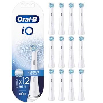 Oral-B iO Ultimate Clean White Opzetborstels - 12 stuks beschikbaar voor biedingen