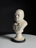 Winston Churchill Beeldje Cast Marble, Ophalen of Verzenden