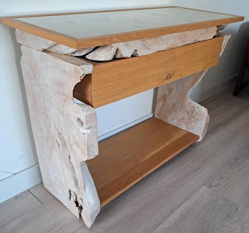 Zeer mooie en unieke sidetable/ladenkastje, Huis en Inrichting, Woonaccessoires | Wandplanken en Boekenplanken, Nieuw, Ophalen